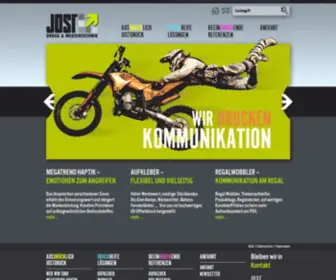 Jostdruck.com(Die Spezialisten im UV) Screenshot