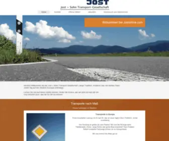 Jostonline.com(Sohn Transport) Screenshot