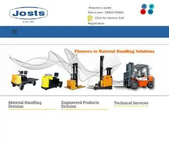 Josts.com(Jost's Engineering Company Limited) Screenshot