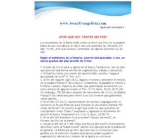 Josueevangelista.com(Biblia) Screenshot