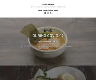 Josuiramen.com(2212 W) Screenshot