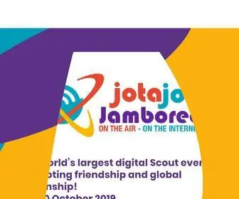 Jotajoti.info(Jamboree On The Air (JOTA) and Jamboree On The Internet (JOTI)) Screenshot