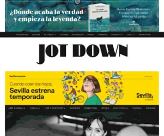 Jotdown.es(Jot Down Cultural Magazine) Screenshot
