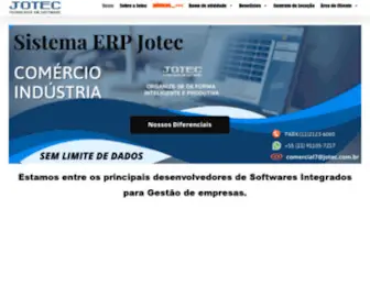 Jotec.com.br(Jotec Tecnologia em Software) Screenshot