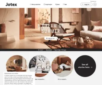 Jotex.no(Shop hjeminnredning online på) Screenshot
