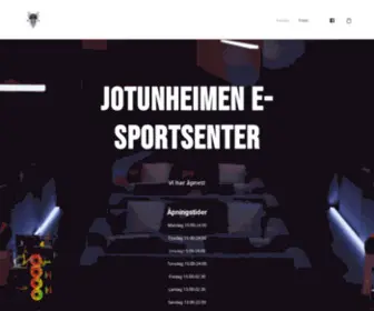 Jotunheimenesport.no(E-sport senter) Screenshot