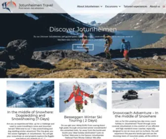 Jotunheimentravel.com(Jotunheimen Travel) Screenshot