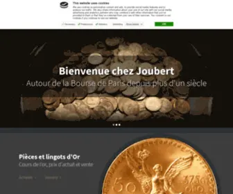 Joubert-Change.fr(Bienvenue chez Joubert Joubert Change) Screenshot