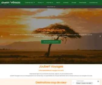 Joubert-Voyages.com(Joubert Voyages) Screenshot