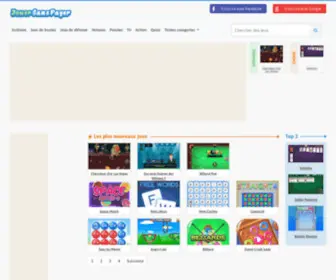 Jouersanspayer.com(Nom du Site) Screenshot