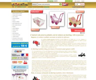 Jouets-Voitures-A-Pedales.com(Jouets) Screenshot