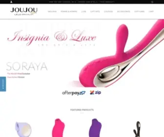 Joujouluxe.com.au(We are the Australian Retailer of the luxurious brand LELO) Screenshot