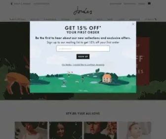 Joulesusa.com(Joules® US Official Site) Screenshot