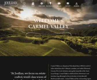 Joullian.com(Joullian Vineyards) Screenshot