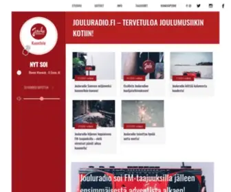 Jouluradio.fi(TERVETULOA JOULUMUSIIKIN KOTIIN) Screenshot