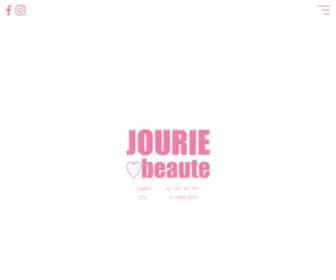 Jourie-Beaute.com(骨気サロン) Screenshot