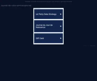 Journal-DE-Votre-Anniversaire.net(Le Journal de votre naissance) Screenshot