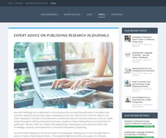 Journal-Publishing.com(Expert Advice on Publishing Research in Scholarly Journals) Screenshot