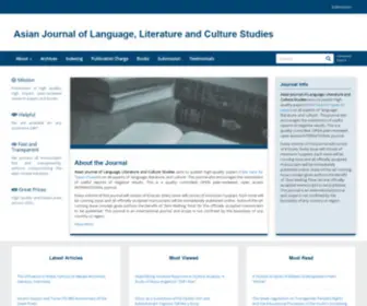 Journalajl2C.com(Asian Journal of Language) Screenshot