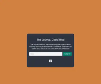 Journalcr.com(Discover Guanacaste) Screenshot