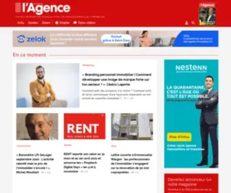Journaldelagence.com(Le Journal De l'Agence) Screenshot