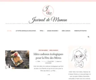 Journaldemaman.com(Journal de Maman) Screenshot