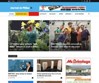 Journaldemillau.fr(Le Journal de Millau) Screenshot