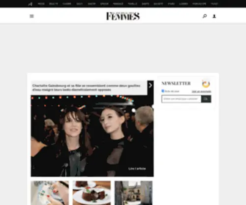 Journaldesfemmes.fr(Journal des Femmes : Magazine féminin mode) Screenshot