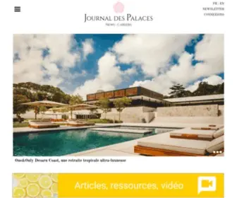 Journaldespalaces.com(Journal) Screenshot