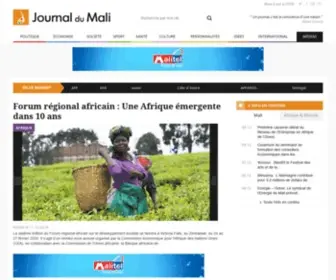 Journaldumali.com(Journal du Mali) Screenshot