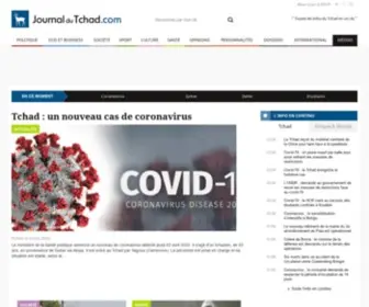 Journaldutchad.com(Journal du Tchad) Screenshot