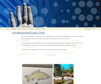 Journalingclass.com(About) Screenshot