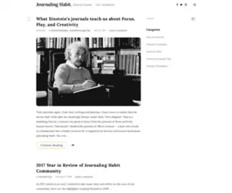 Journalinghabit.com(Journaling Habit) Screenshot