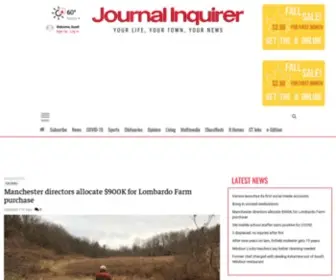 Journalinquirer.com(North-Central Connecticut's Hometown Newspaper) Screenshot
