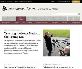 Journalism.org Screenshot