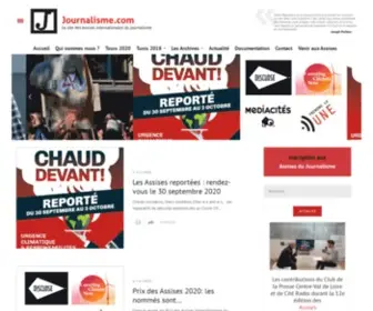 Journalisme.com(Les Assises du Journalisme) Screenshot