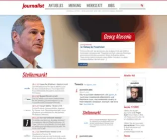 Journalist.de(Startseite) Screenshot