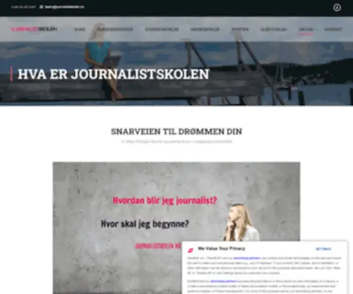 Journalistskolen.no(Journalistskolen) Screenshot