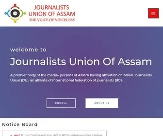 Journalistsunionofassam.org.in(Journalists Union of Assam) Screenshot