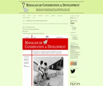 JournalmCD.com(Madagascar Conservation & Development) Screenshot