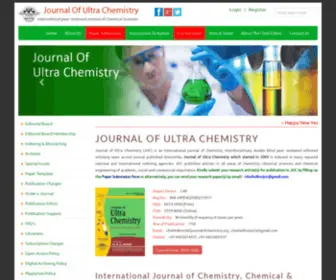 Journalofchemistry.org(An International Journal of Chemistry) Screenshot