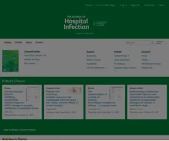 Journalofhospitalinfection.com(Journal of hospital infection) Screenshot