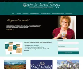 Journaltherapy.com(The Center for Journal Therapy) Screenshot