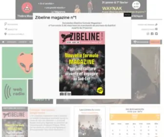 Journalzibeline.fr(Culture, théâtre, concerts, expos) Screenshot