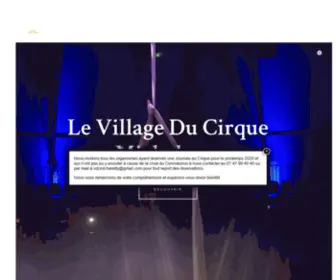 Journee-AU-Cirque.com(Cirque à Paris) Screenshot