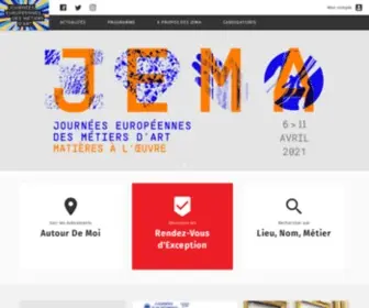 Journeesdesmetiersdart.com(Journées) Screenshot