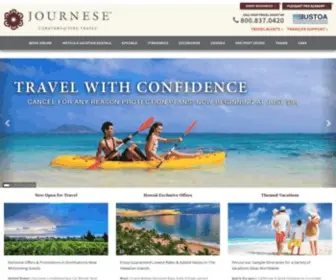 Journese.com(Luxury Travel) Screenshot