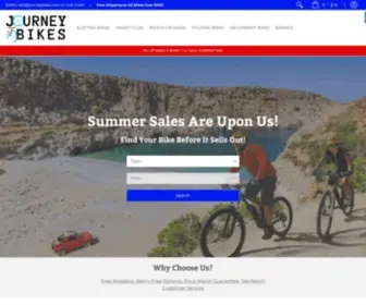 Journeybikes.com(Electric Bikes) Screenshot