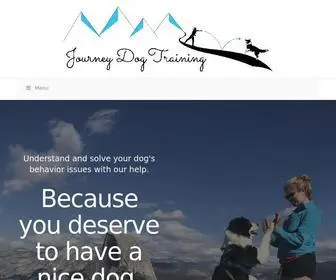 Journeydogtraining.com(Journey Dog Training) Screenshot