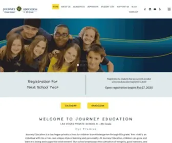 Journeyeducation.org(Las Vegas Private School K) Screenshot